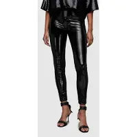 AllSaints Cora Shine Leggings Black Größe: W25 | Sport-Leggings Outlet | Damen | Schwarz