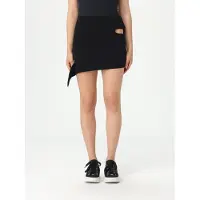 Courreges Asymmetrischer Minirock mit Ausschnittdetails