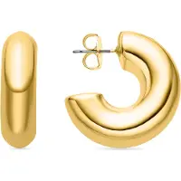 Luxenter Ohrringe 18K Gold Finish - Meibe