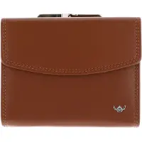 Golden Head Leder Geldbörse Polo RFID Protect Bügelbörse 2123 Cognac braun