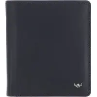 Golden Head Leder Geldbörse Polo RFID Protect Kombischeintasche 1230 Marineblau dunkelblau
