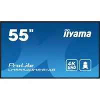 Iiyama LH5554UHS-B1AG, Digital Signage Flachbildschirm, 138,7 cm (54.6"), LCD, 3840 x 2160 Pixel, WLAN, 24/7