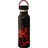 Bialetti Trinkflasche Stranger Things, 600 ml, Schwarz / Rot