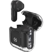 Celly SHEER, True Wireless Stereo (TWS), Anrufe/Musik, Kopfhörer, Schwarz, Transparent