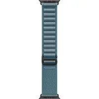 Apple Alpine Loop Armband für Watch | 44/45/46/49 mm - Größe M - Light Blue / Black Titanium