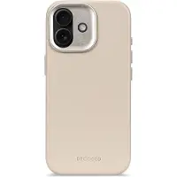 Decoded Apple iPhone 17 Hülle - Echtes Leder - - Backcover/Hard Case - Beige