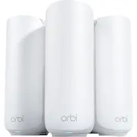 Netgear Orbi 370, Weiß, Intern, Mesh-System, 360 m², Dual-Band (2,4 GHz/5 GHz), Wi-Fi 7 (802.11be)
