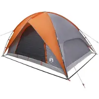 vidaXL Campingzelt mit Regenhaube wasserdicht 4 Personen