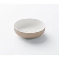 Steinberg Serie 440 Aufsatzwaschtisch, rund, ohne Überlauf, 400x400x120mm, SOLIDSurface, 440612001