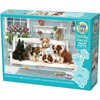 Cobble Hill Puzzle XXL Pieces Family Porch Pals 350 Teile Puzzle