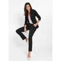 Bonprix Hosenanzug "Hosenanzug 2-tlg" Set, 2er, 2 tlg. regular fit Regular Fit, mit Elasthan-Anteil, verschiedene Konfektionsgrößen