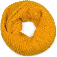 StyleBREAKER Strickschal "Strick Loop Linksstrick" 1 Stk.