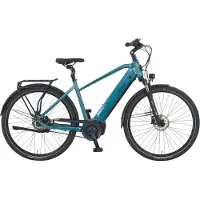 Prophete "Geniesser 5.0 mit Gates Riemenantrieb" 7 Gang Shimano Nexus Schaltwerk Nabenschaltung Mittelmotor 250 W Suntour Parallelogramm Federsattelstütze