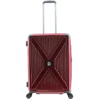 Discovery Koffer Crossroad aus robustem Polycarbonate Material Red One Size