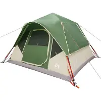 vidaXL Sofort Zelt Grün 305 x 275 x 190 cm Polyester und Stahl