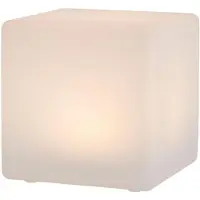 Expo Börse Kynast Solar Würfelleuchte LED 20x20cm Milchglas Optik 1 Stück