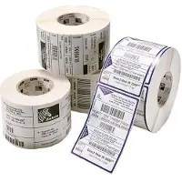 Zebra Z-Select 2000T, Weiß, Selbstklebendes Druckeretikett, Gestanztes Etikett, Rolle, Papier, Wärmeübertragung