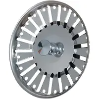 INF 84mm Edelstahl Spülbecken Sieb - Ideales Küchenzubehör für Spülbecken