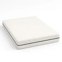 11.11 SRLS The White Stone Matratze 160x190 cm aus Hypoallergenem Schaum | Höhe 20 cm | Orthopädisch und Hypoallergen | Milben- und Antibakterieller Bezug