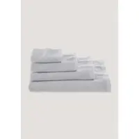 Hessnatur Frottier-Handtuch in kieselgrau | Gr.: 30 x 50 cm