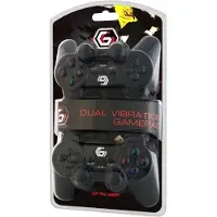 Gembird JPD-UDV2-01, Gamepad, PC, D-Pad, Analog / Digital, Kabelgebunden, USB 2.0