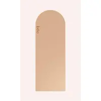 Bala Yogamatte 5mm Stärke, 67,3 cm Breite, Sand, gepolstert für Yoga & Pilates