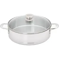 Demeyere Schmorpfanne Fusion mit Glasdeckel 28 cm