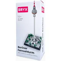 BRYX Berliner Fernsehturm Klemmbaustein Set 224 Teile ab 14 Jahre