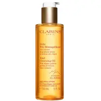 Clarins Huile Très Démaquillante, Reinigungsöl, Frauen, Jeder Hauttyp, Reinigend, Flasche, HELIANTHUS ANNUUS (SUNFLOWER) SEED OIL. C9-12 ALKANE. PEG-20 GLYCERYL TRIISOSTEARATE. PRUNUS...