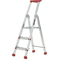 Altrex Nimba Stufenstehleiter einseitig begehbar 3 Stufen