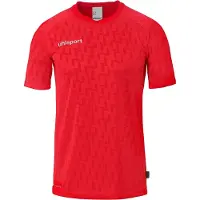 Uhlsport Division 28 Shirt Kurzarm - rot, Größe:116