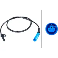 Hella ABS Sensor Raddrehzahl Hinten für BMW X1 (E84) 6PU 012 679-531
