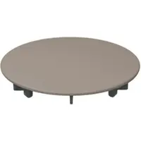 Bette BetteCompact+ Ablaufdeckel glasiert, Ø 114mm, mit BetteAntirutsch Pro, Y108-415AY, Farbe: Cashmere