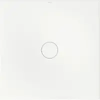 Bette BetteAir Duschfliese mit Minimum-Träger, 1200x1200mm, 7361-440T2, Farbe: Snow (weiß matt)