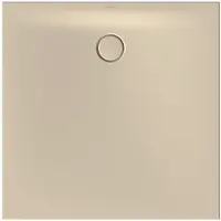 Bette BetteFloor Side Duschwanne mit Minimum-Wannenträger und BetteAntirutsch Pro, 1000x1000mm, 3382-422AE,T1, Farbe: Beige