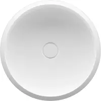 Bette BetteCraft Waschtisch-Schale, rund, ohne Hahnloch, ohne Überlauf, 450x450x120mm, A241-788PW