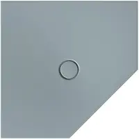 Bette BetteFloor Caro Fünfeck-Duschwanne mit BetteGlasur Plus, 900x900mm, 7191-412PLUS