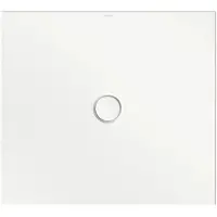 Bette BetteFloor Duschwanne mit Minimum-Wannenträger und BetteAntirutsch Pro, 1000x900mm, 1661-440AE,T1, Farbe: Snow (weiß matt)