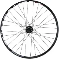 Velox Vorderrad doppelwandig mit Öse Nabe shimano 6-Loch 32 Speichen Felge Karma Disc Shimano M475 32 21C