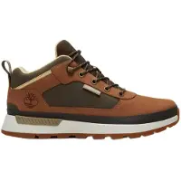 Timberland Herren Field Trekker Low Lace Sneaker Md Brown Nubuk mit Dk Brn-Schuhgröße 44