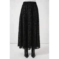 Big Dart Blumenkleid Hohe Taille Maxi-Rock