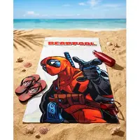 Aymax Telo Mare Poliestere Marvel Deadpool 70x140xm