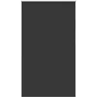 vidaXL Verdunkelungsrollo Schwarz 125x230 cm Stoffbreite 121,6 cm
