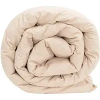 vidaXL Sommerdecke Beige 155 x 200 cm 100% natürlicher Kapok