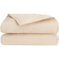 vidaXL Sommerdecke Beige 240 x 260 cm 100% natürlicher Kapok