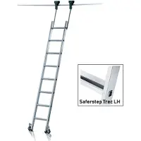 Zarges Regalleiter fahrbar Saferstep Trec LH mit 8 Stufen