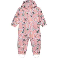 Color Kids Regenanzug mit abnehmbarer Kapuze Schmetterlinge, rosa | mehrfarbig, 98