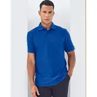 Henbury H400 | Herren 65/35 Classic Piqué Polo Shirt - Farbe: Turquoise - Größe: S