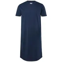 Men Plus Langer Schlafanzug in navy blau | Gr.: 3XL