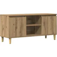 vidaXL TV-Schrank Artisan-Eiche 102x35x50 cm Holzwerkstoff